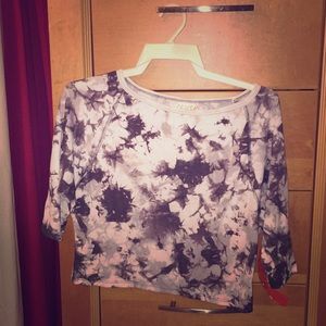 WetSeal Tie Dye Crop Top